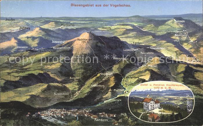 BADENWEILER BW Blauengebiet aus der Vogelschau