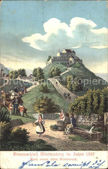 Esslingen Neckar Stammschloss Wuerttemberg