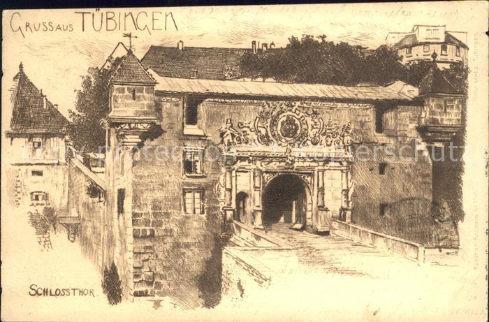 TueBINGEN BW Schlosstor
