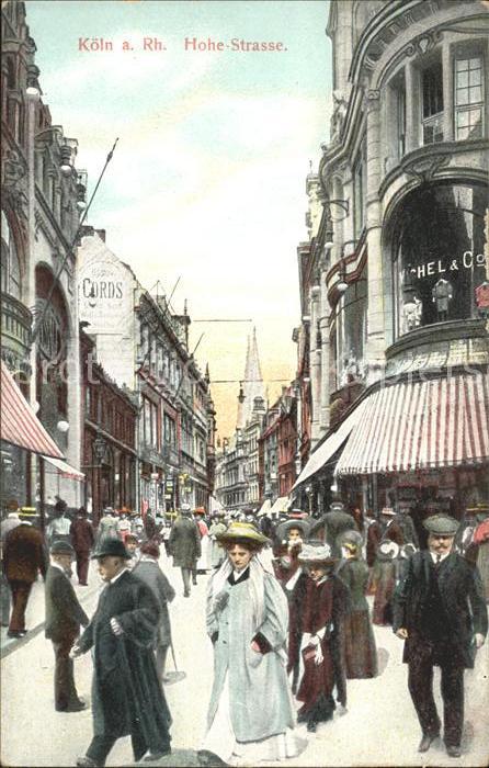 Koeln Rhein Hohe Strasse