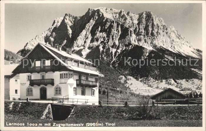 Lermoos Tirol Zugspitzmassiv