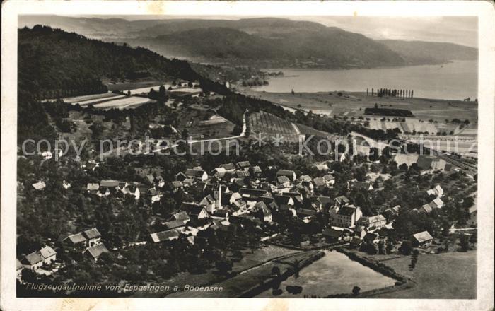 Espasingen Stockach KONSTANZ BW Fliegeraufnahme
