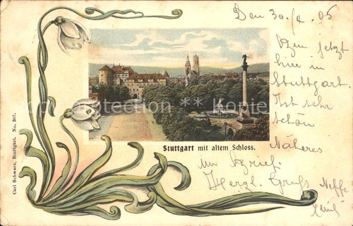 STUTTGART  CITY Schloss