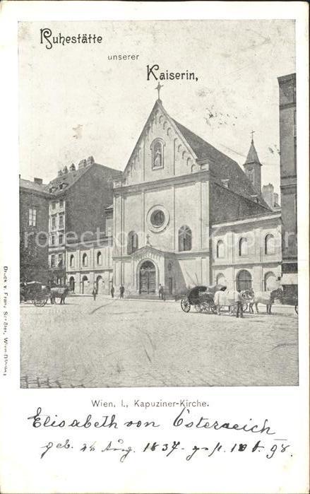 WIEN AT Kapuziner Kirche