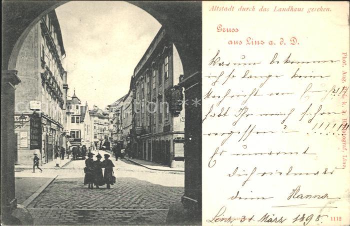 Linz Donau Altstadt