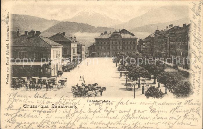 Innsbruck Bahnhofplatz