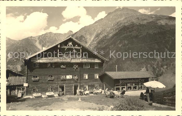 Oetztal Tirol Fremdenheim See