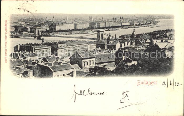 Budapest Fliegeraufnahme