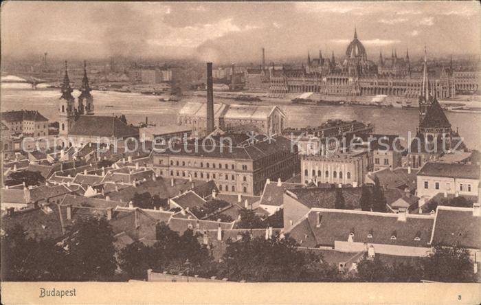 Budapest Fliegeraufnahme