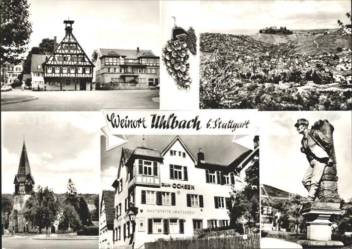 Uhlbach Stuttgart Gaststaette Metzgerei Zum Ochsen