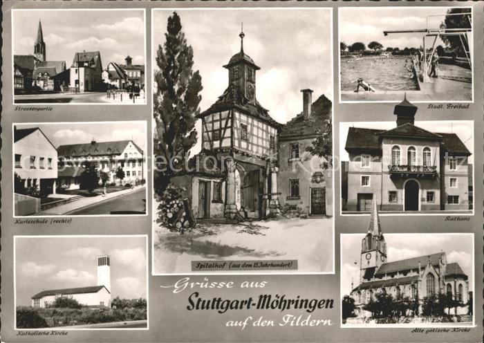 Moehringen Stuttgart Rathaus Spitalhof