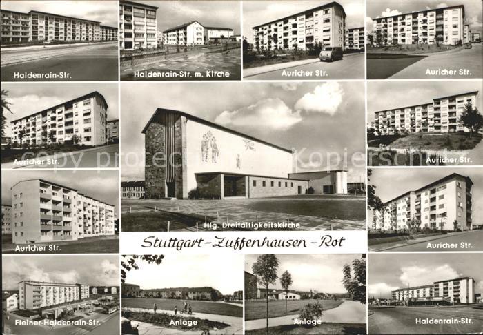 Zuffenhausen Haldenrain Strasse Auricher Strasse