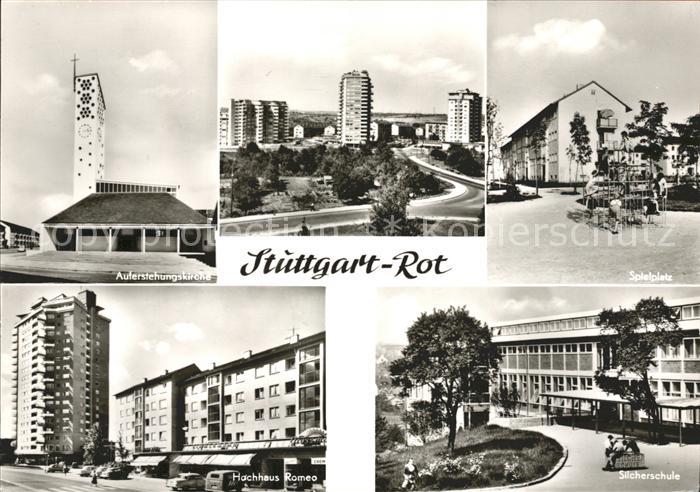 Rot Stuttgart Spielplatz Auferstehungskirche