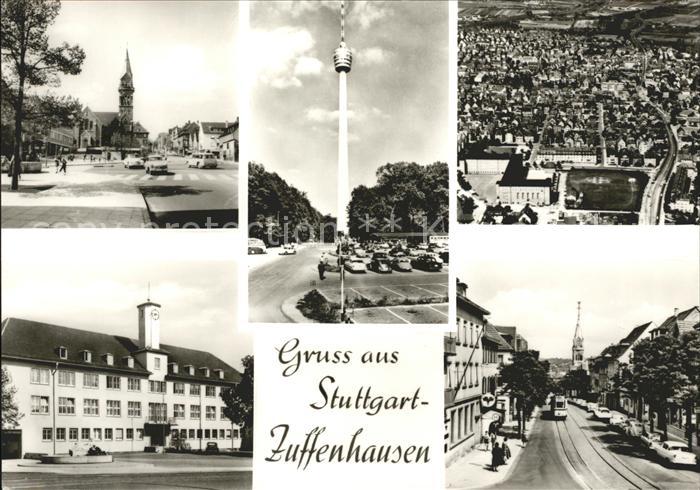 Zuffenhausen Rathaus Fliegeraufnahme