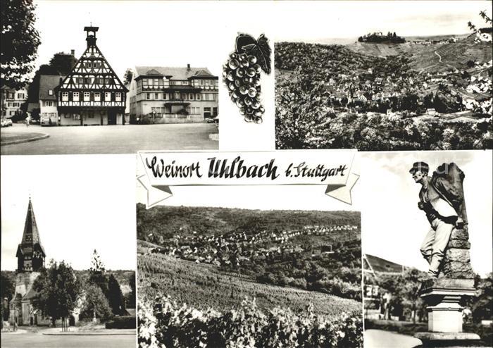 Uhlbach Stuttgart Reben Fachwerkhaus