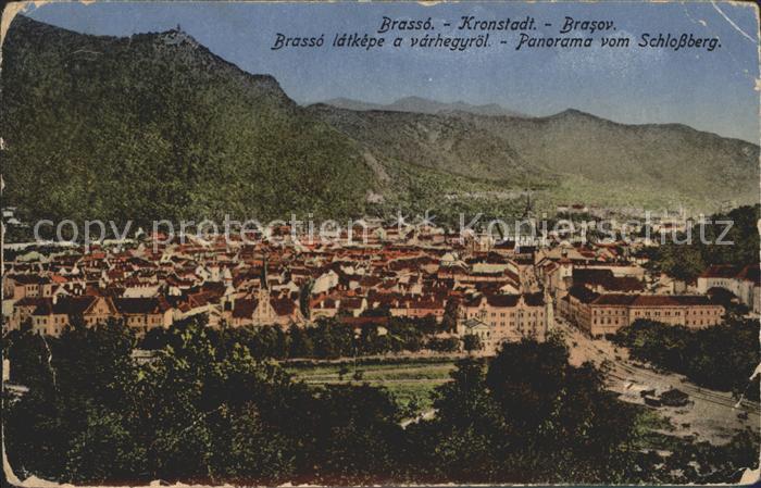 Brasso Brasov Kronstadt panorama