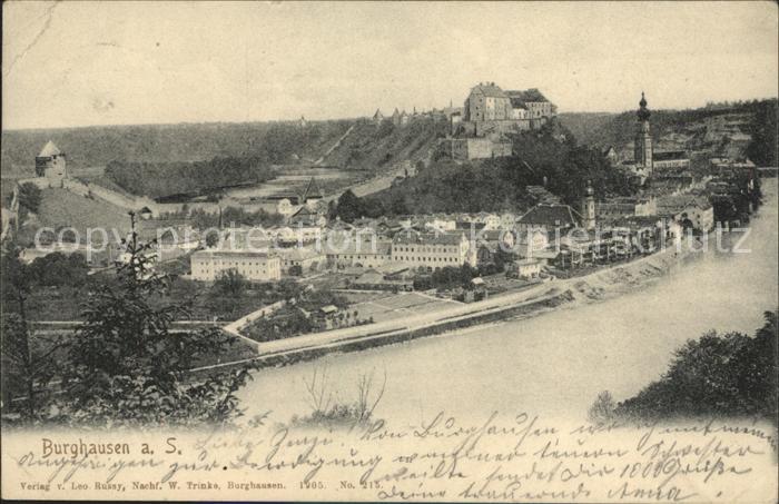 Burghausen Salzach Fliegeraufnahme