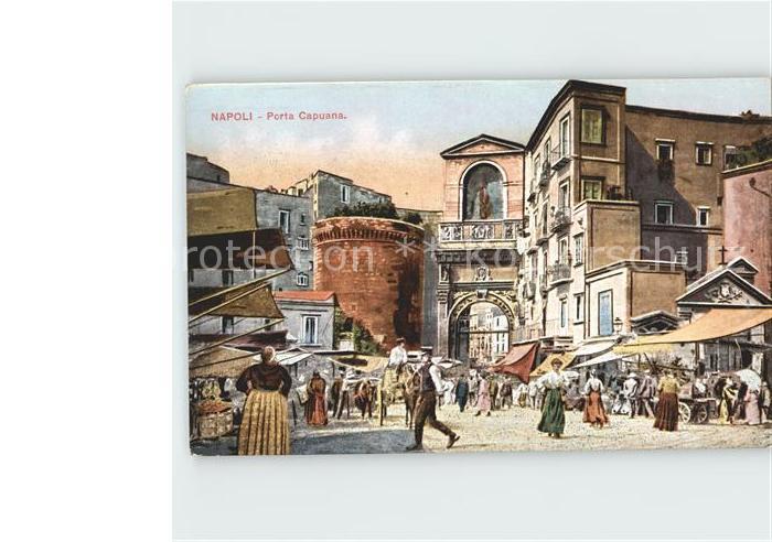 Napoli Neapel Porta Capuana