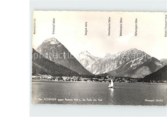 Achensee Tristankopf Schaufelspitze
