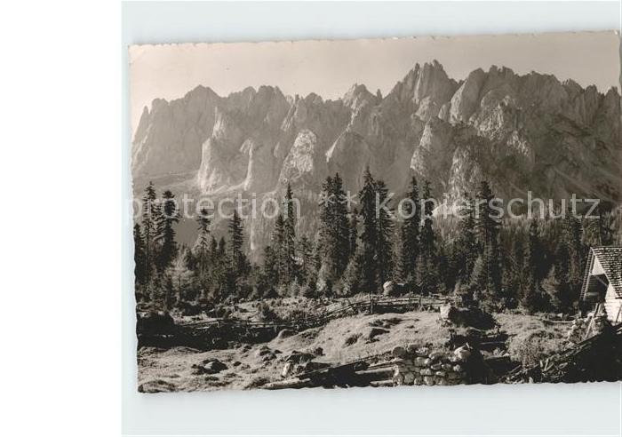 Gosau Oberoesterreich Gosaukamm