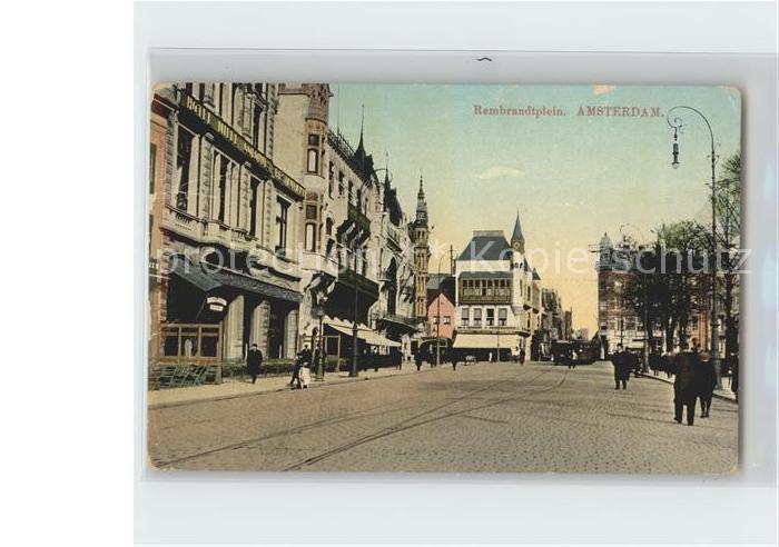 Amsterdam Niederlande Rembrandtplein
