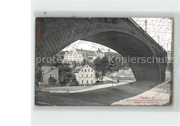Plauen Vogtland Koenig Friedrich August Bruecke