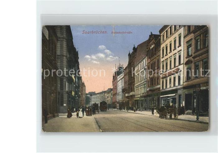 SAARBRueCKEN Saarland Bahnhofstrasse