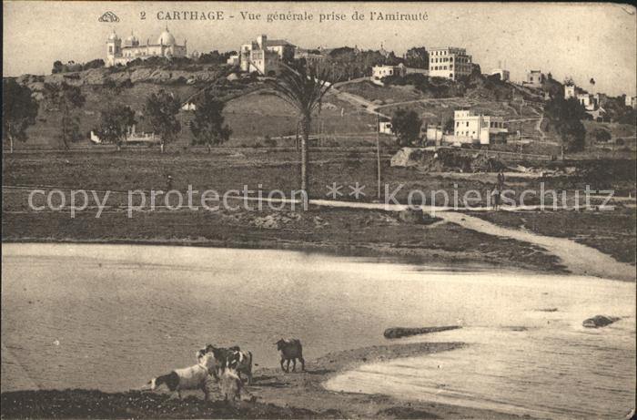 Carthage Karthago Vue generale Amiraute