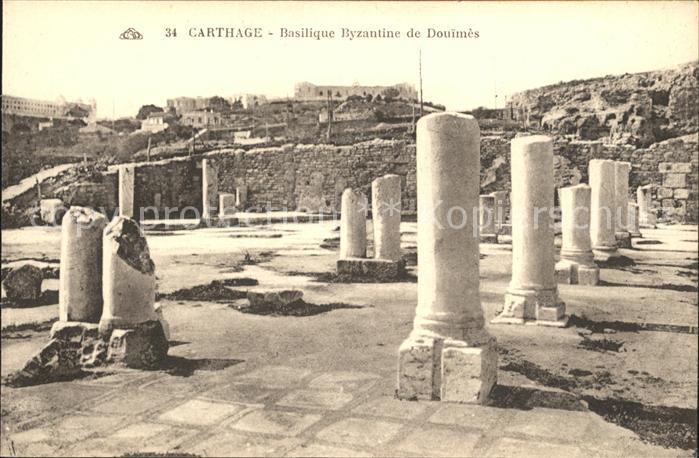 Carthage Karthago Basilique Byzantine de Douimes