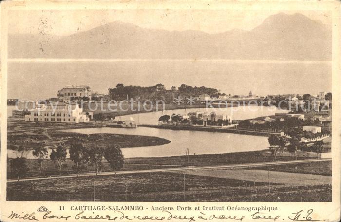 Carthage Karthago Salammbo Anciens Ports Institut Oceanographique