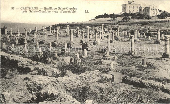 Carthage Karthago Basilique Saint-Cyprien Sainte-Monique