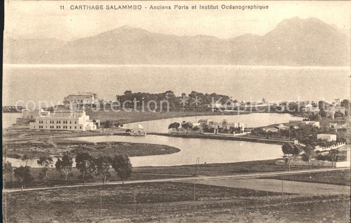 Carthage Karthago Salammbo Anciens Ports Institut Oceanog
