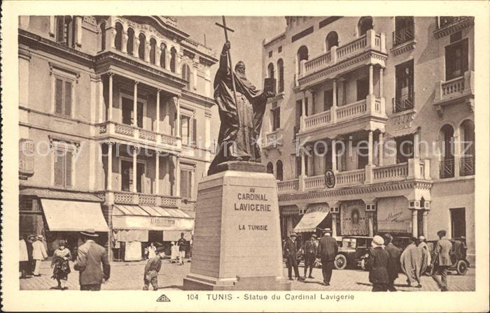 Tunis Statue Cardinal Lavigerie