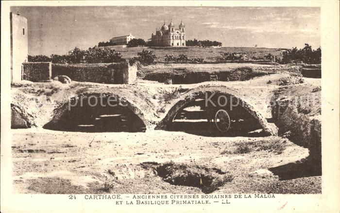 Carthage Karthago Anciennes Citernes Romaines de la Malga