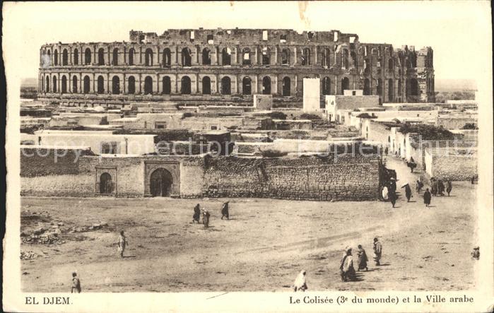 El-Djem Colisee Ville arabe