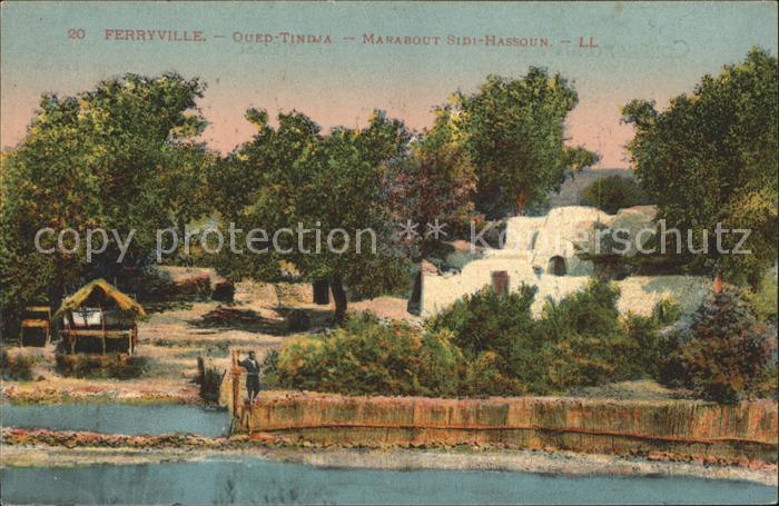 Ferryville Menzel-Bourguiba Oued-Tindja Marabout Sidi-Hassoun