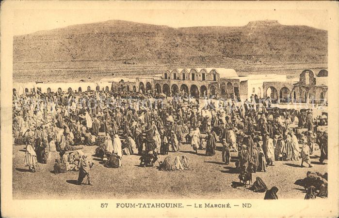 Foum Tatahouine Marche