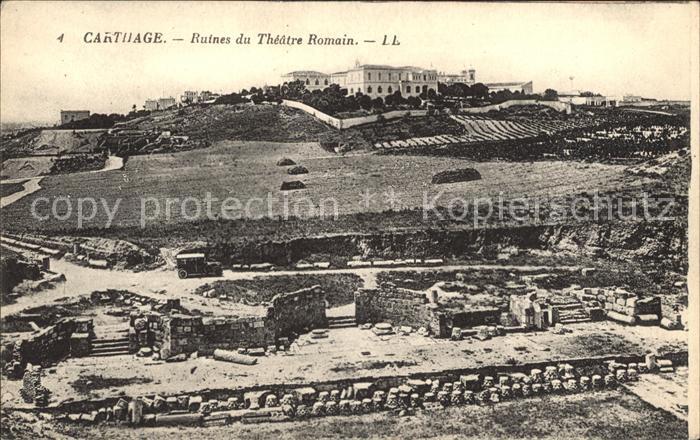 Carthage Karthago Ruines Theatre Romain