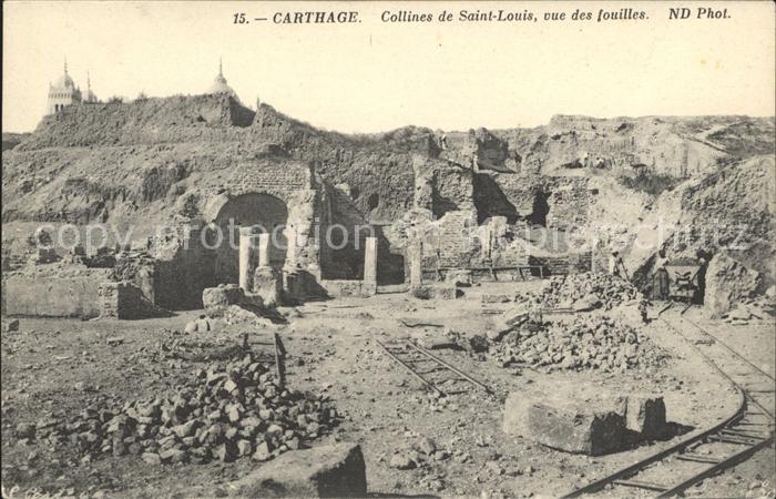 Carthage Karthago Collines de Saint-Louis Fouilles