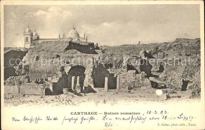 Carthage Karthago Ruines romaines
