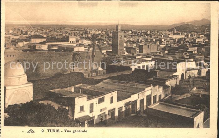 Tunis Vue generale