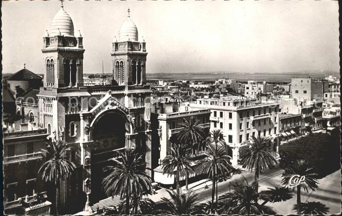 Tunis Cathedrale Avenue Jules Ferry