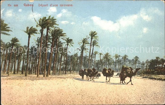 Gabes Depart d_une caravane