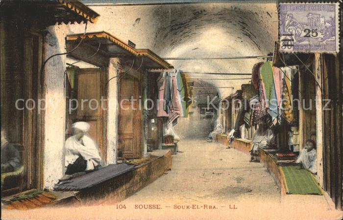 SOUssE  Tunesie Souk-El-Rba