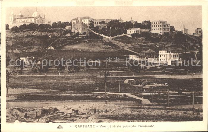 Carthage Karthago Vue generale Amiraute