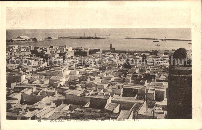 SOUssE  Tunesie Panorama pris de la Casbah