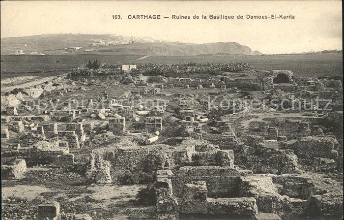 Carthage Karthago Ruines Basilique Damous-El-Karita