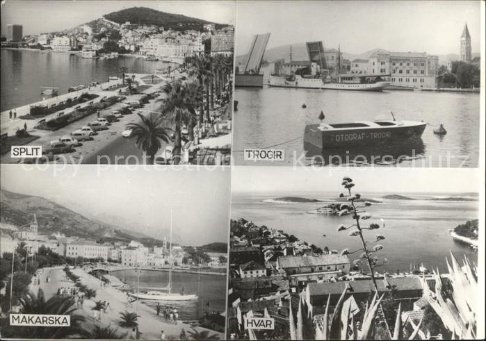 Trogir Trau Split Makarska Hvar