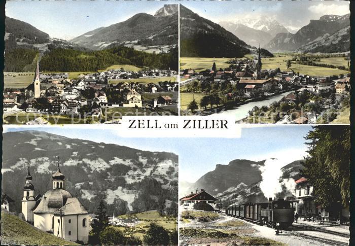 Zell Ziller Tirol Bahnhof Eisenbahn