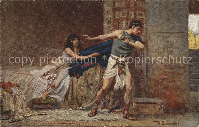Leinweber R. Die heilige Schrift Bild I Joseph Potiphars Weib
